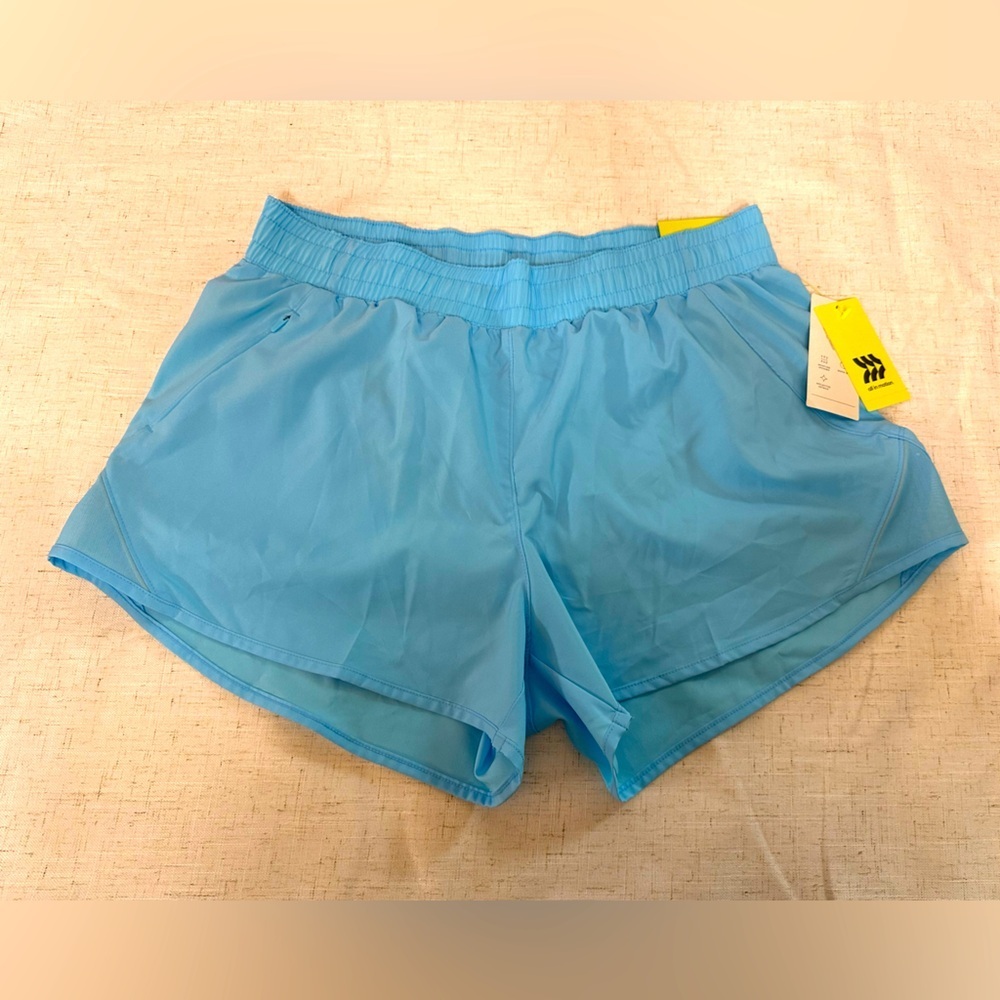 All in Motion Blue Bermuda Shorts Lightweight Elastic Waist 🌴☀️ - Picture 2 of 10